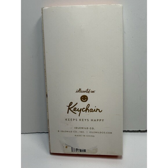 Idlewild Co. Monstera Enamel Keychain - Picture 6 of 7